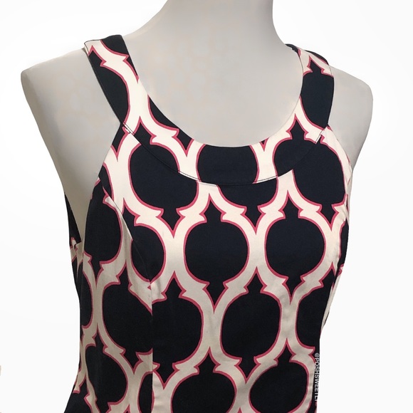 Printed Sheath Dress - Picture 2 of 8